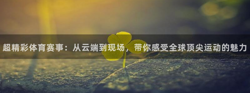 超精彩体育赛事：从云端到现场，带你感受全球顶尖运动的魅力