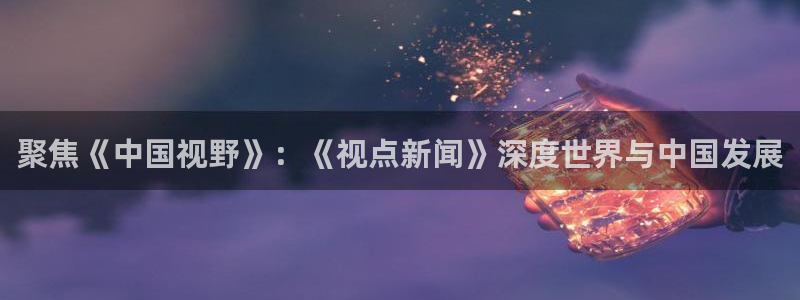 聚焦《中国视野》：《视点新闻》深度世界与中国发展