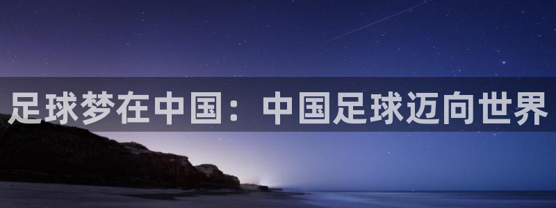 足球梦在中国：中国足球迈向世界